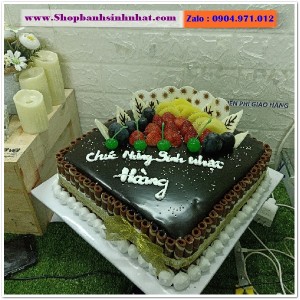 Bánh Sinh Nhật Socola - S206